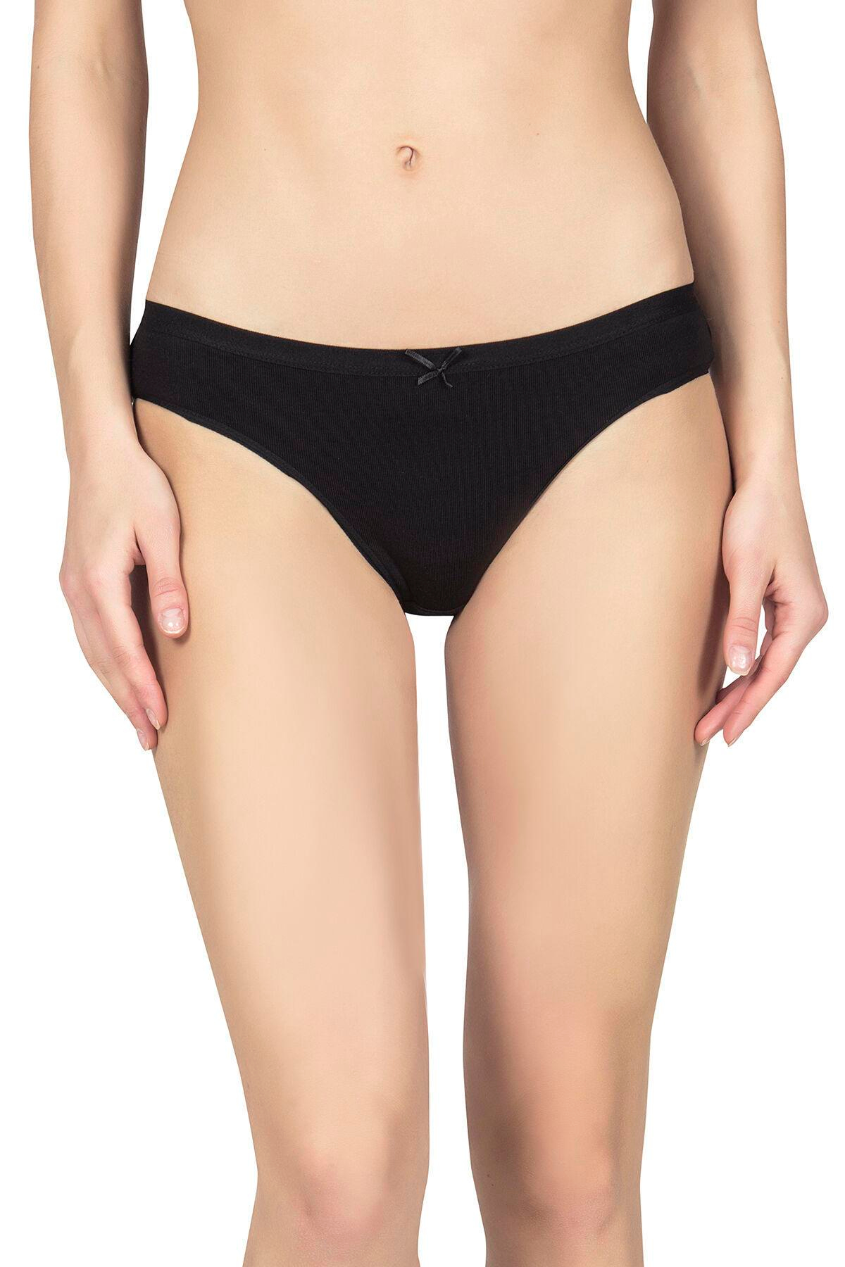 Kadın Slip Siyah | Kompedan  K23533