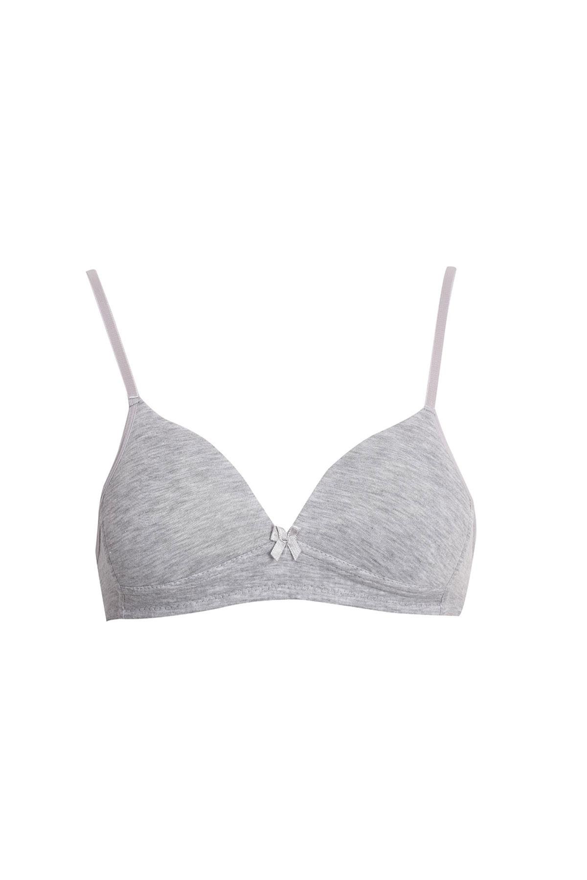 Kız Çocuk Alıştırma Sütyen | Gri 80050