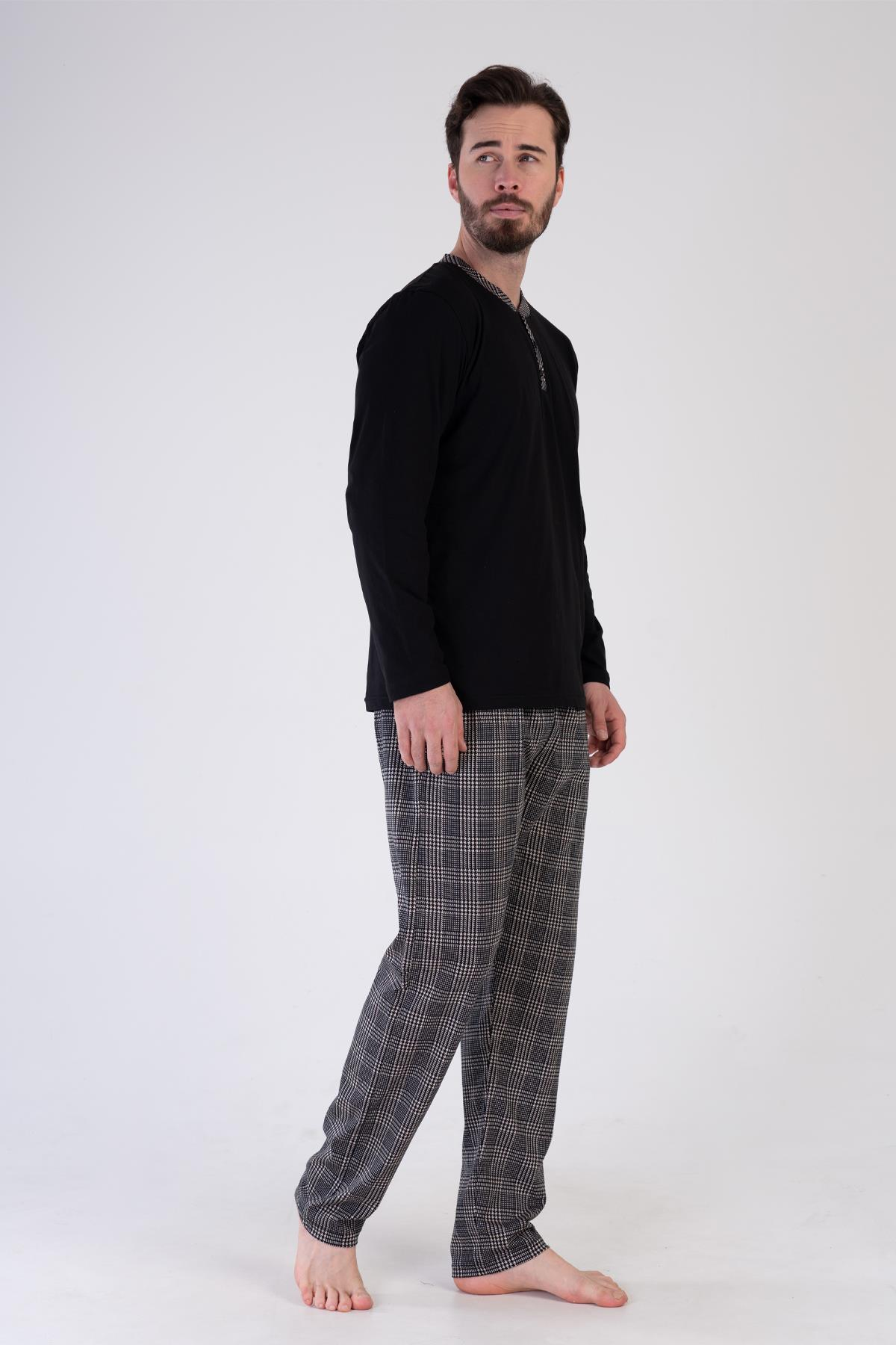 Mikro Soft Önü Patlı Pijama Takımı | 307161
