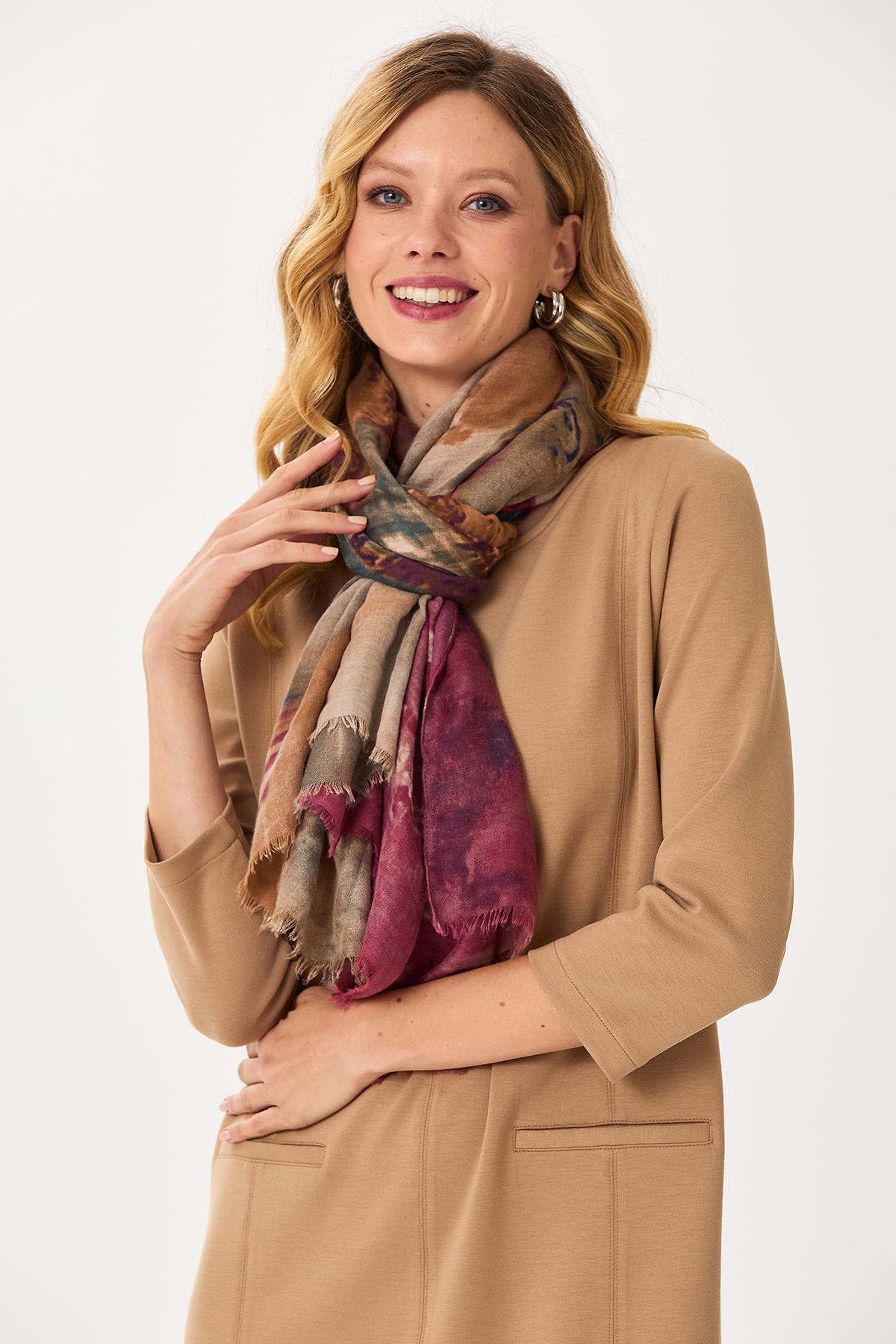 Batik Desenli Şal 245-SAL-04