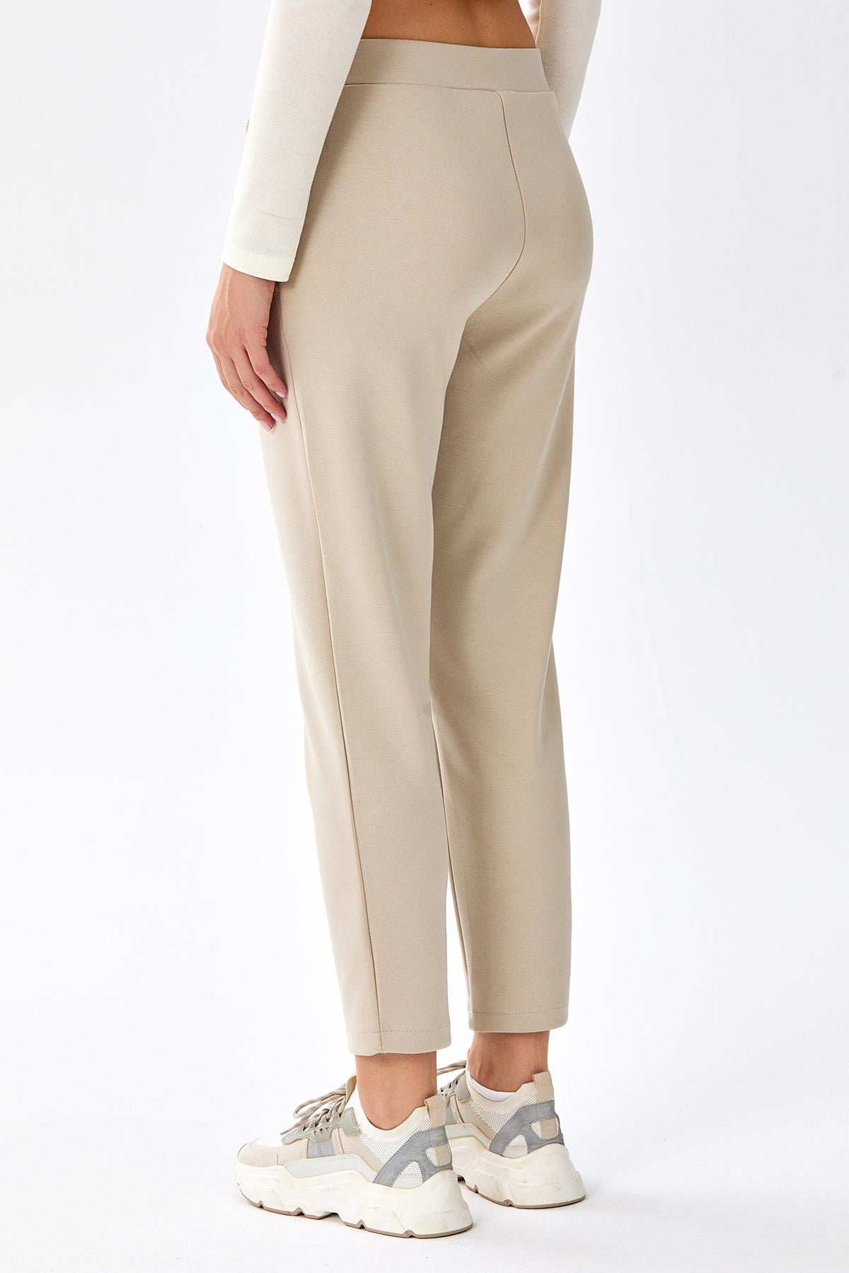 Beli Lastikli Cepli Pantolon 256-2113