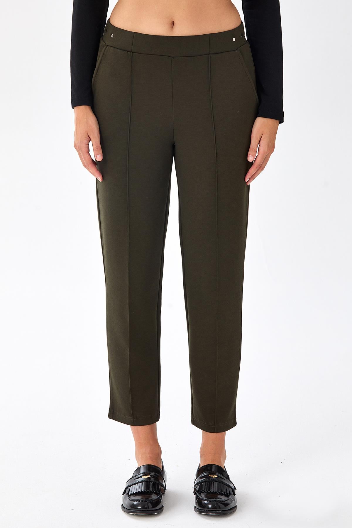Beli Lastikli Cepli Pantolon 256-2118