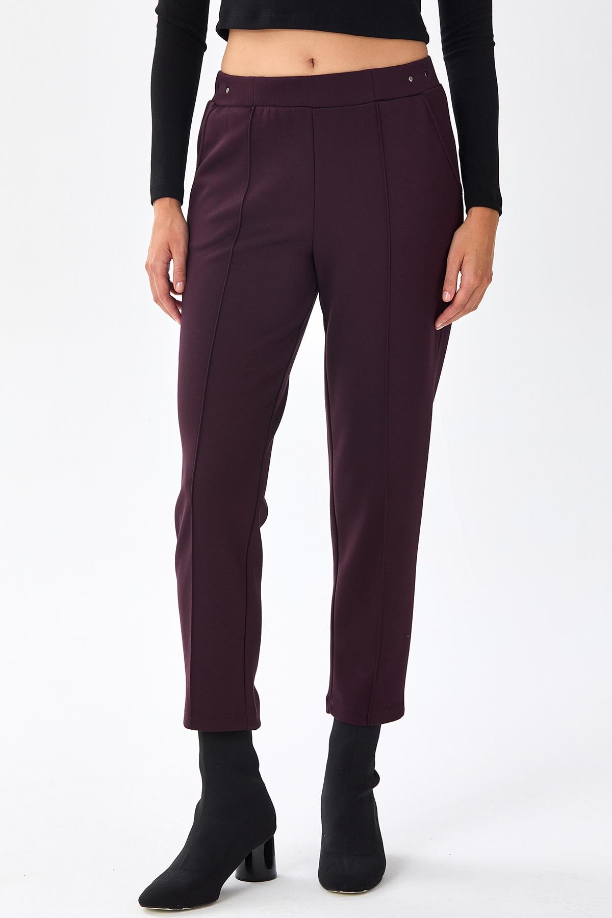 Beli Lastikli Cepli Pantolon 256-2118