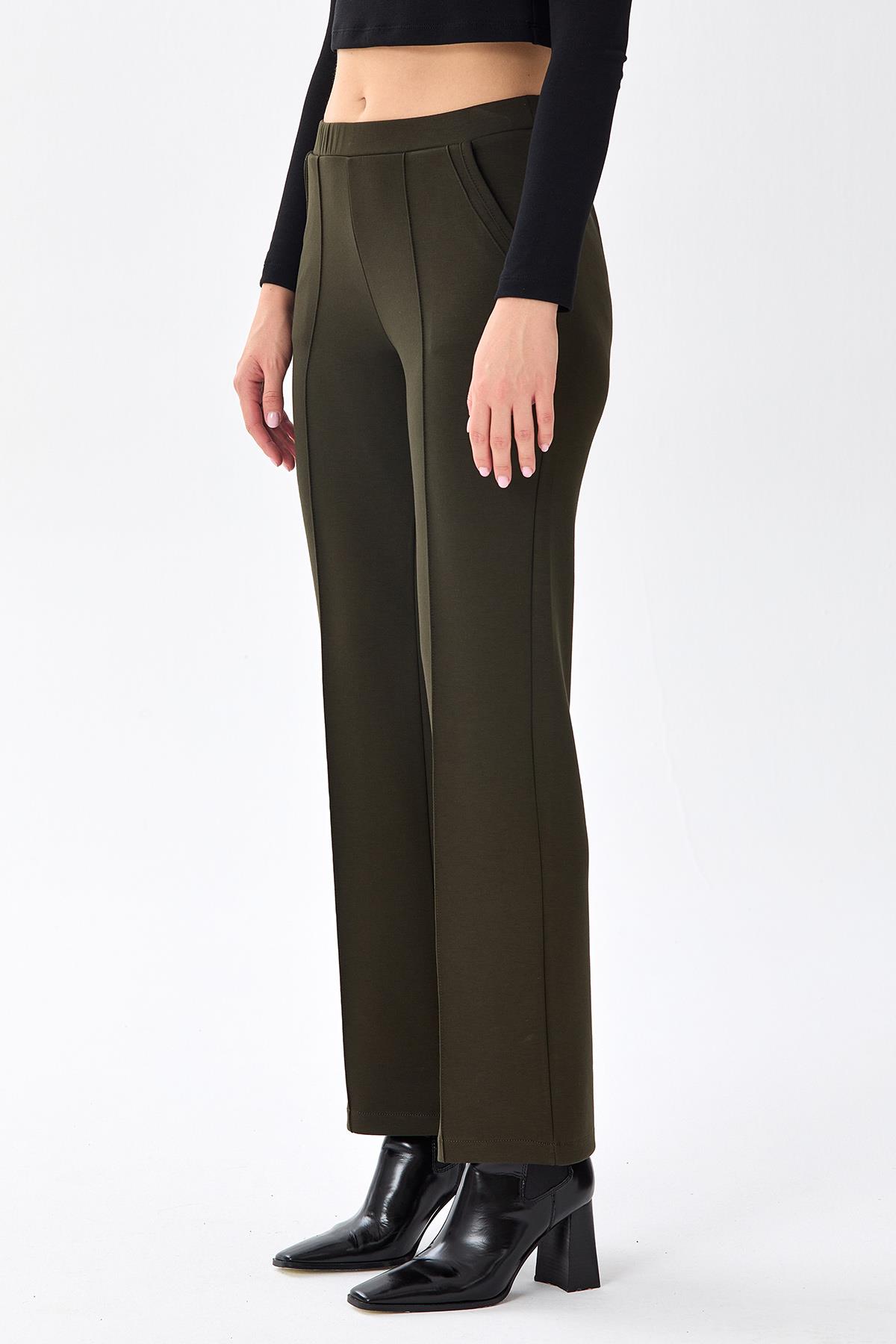 Beli Lastikli Cepli Pantolon 256-2120