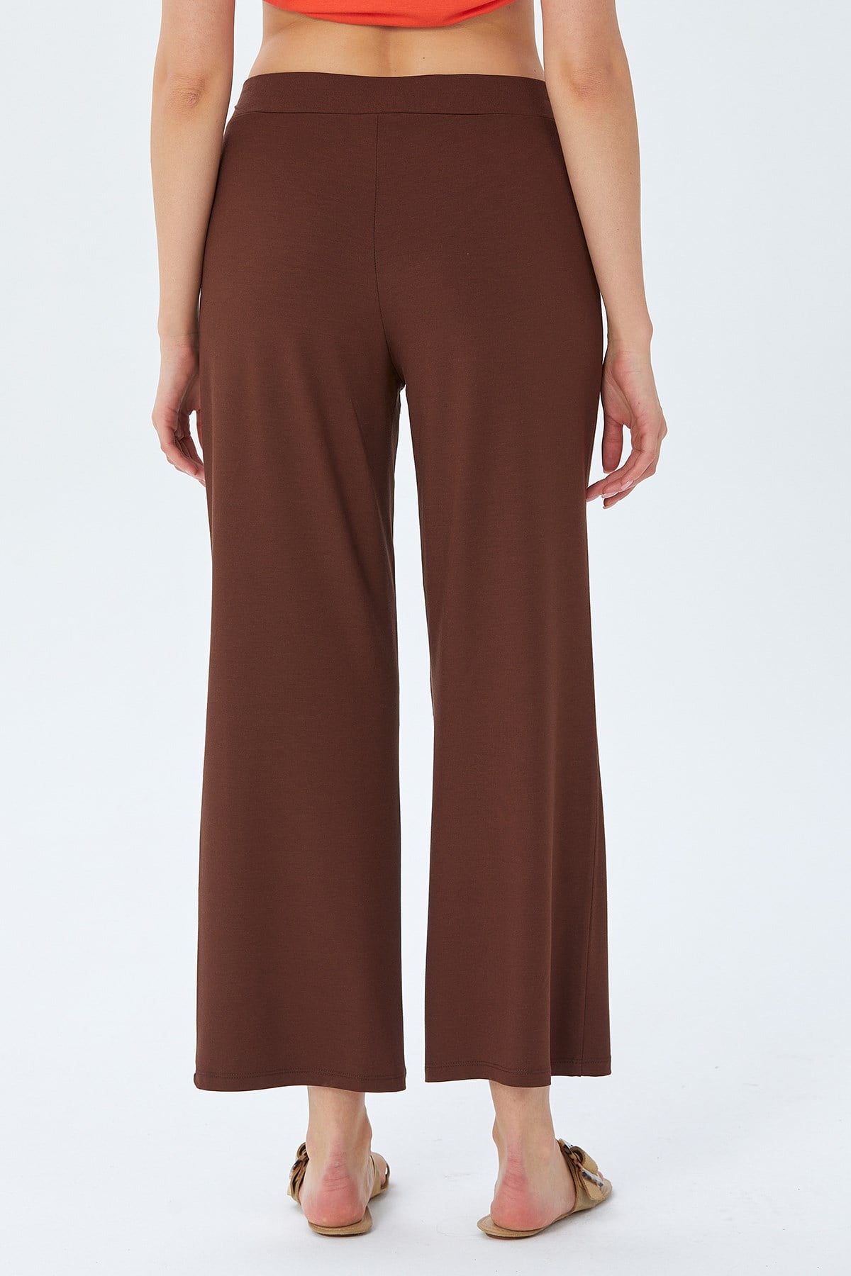 Beli Lastikli Geniş Paça Pantolon 026-2000