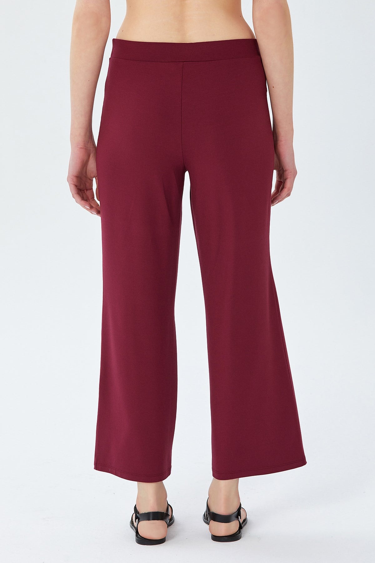 Beli Lastikli Geniş Paça Pantolon 026-2000
