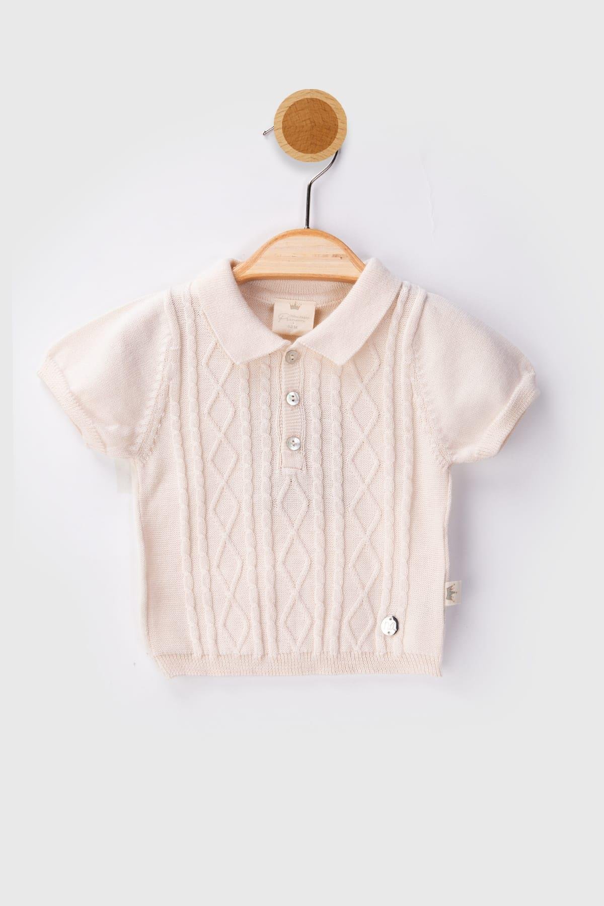 Afra Triko Erkek Bebek Örgü 3lü TakımAfra Triko Erkek Bebek Örgü 3lü Takım