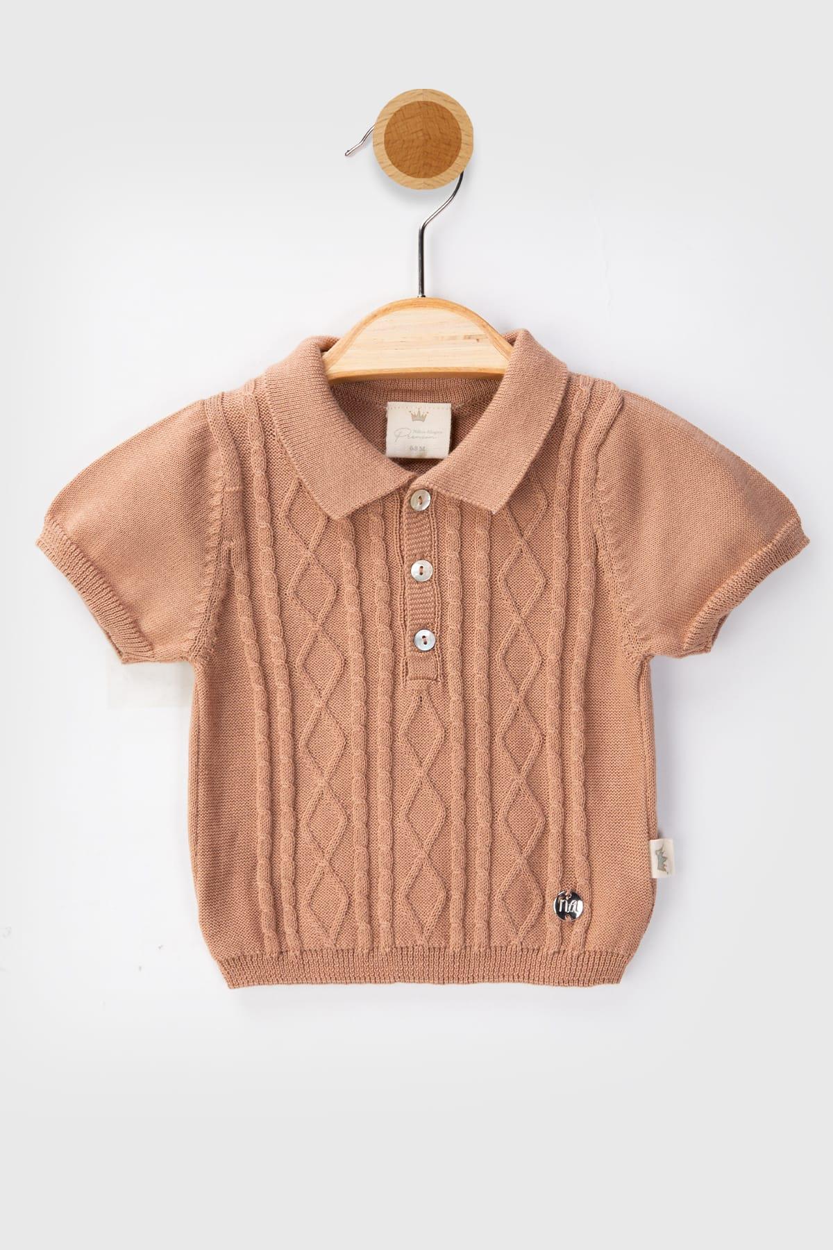 Afra Triko Erkek Bebek Örgü 3lü TakımAfra Triko Erkek Bebek Örgü 3lü Takım