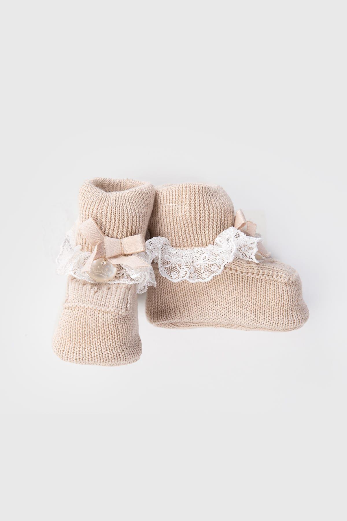 Afra Triko Kız Bebek Örgü 5li SetAfra Triko Kız Bebek Örgü 5li Set