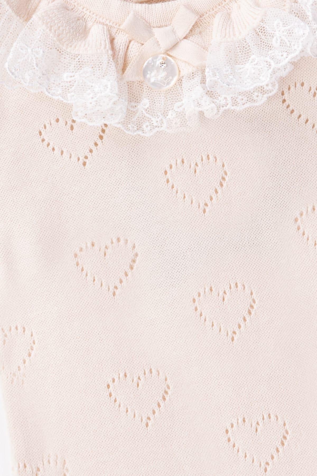 Afra Triko Kız Bebek Örgü 5li SetAfra Triko Kız Bebek Örgü 5li Set