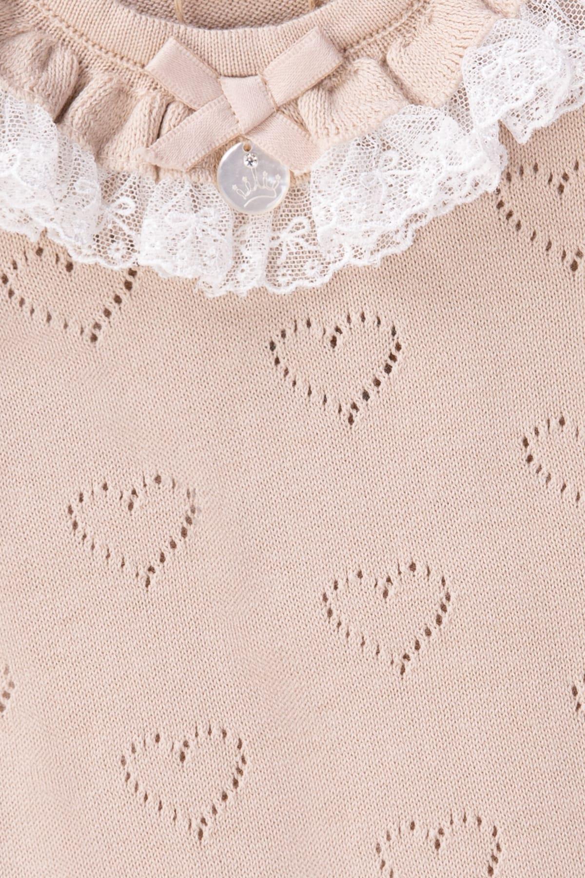 Afra Triko Kız Bebek Örgü 5li SetAfra Triko Kız Bebek Örgü 5li Set