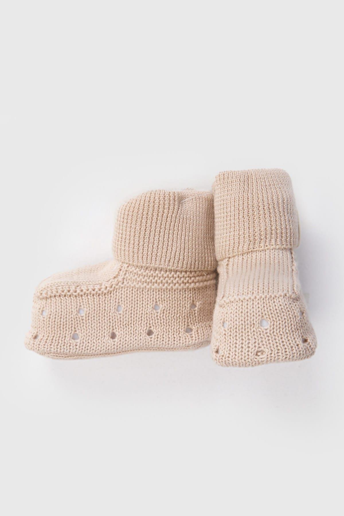 Afra Triko Unisex Bebek Örgü 5li SetAfra Triko Unisex Bebek Örgü 5li Set