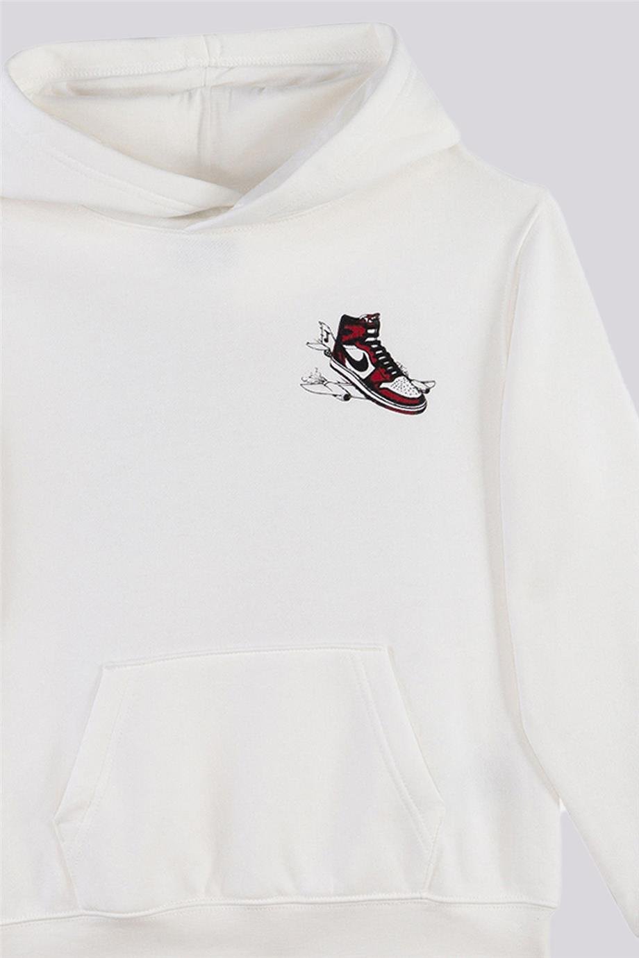 Air Jordan Erkek Çocuk Krem SweatshirtAir Jordan Erkek Çocuk Krem Sweatshirt
