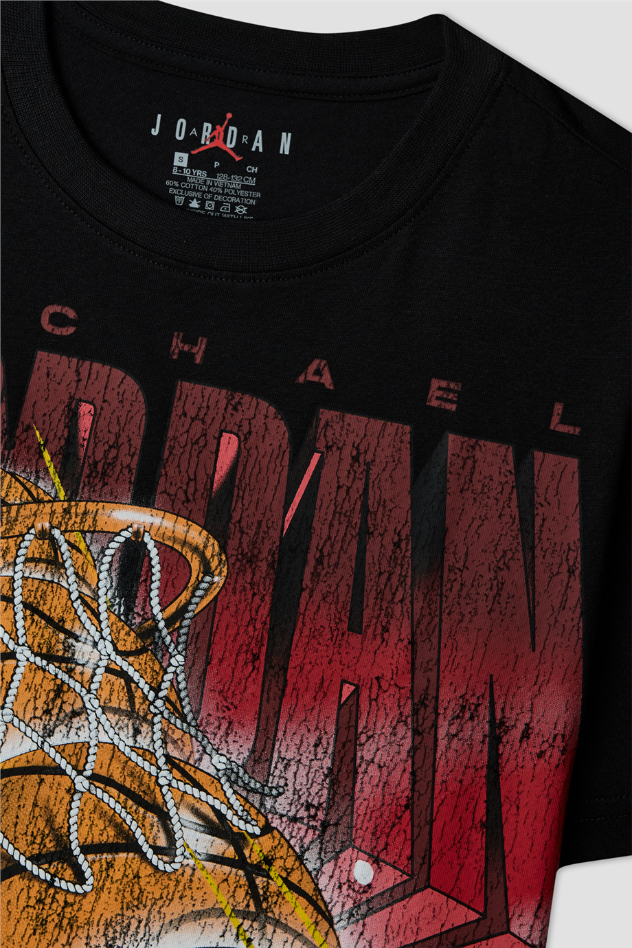 Air Jordan Boy Black TshirtAir Jordan Boy Black Tshirt