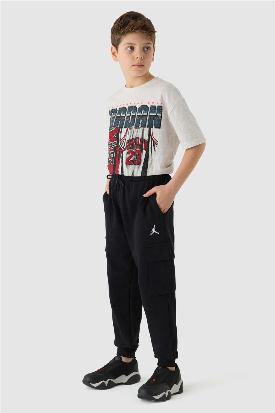 Air Jordan Boy Anthracite Tracksuit BottomAir Jordan Boy Anthracite Tracksuit Bottom