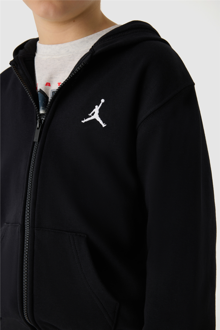 Air Jordan Erkek Çocuk Siyah Eşofman ÜstüAir Jordan Erkek Çocuk Siyah Eşofman Üstü