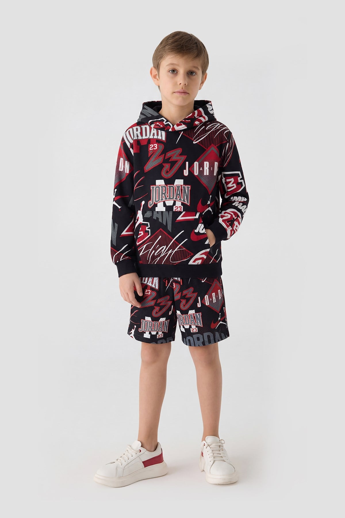Air Jordan Erkek Çocuk Siyah SweatshirtAir Jordan Erkek Çocuk Siyah Sweatshirt