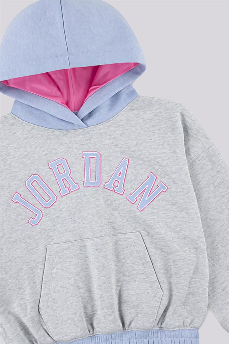 Air Jordan Kız Çocuk Gri SweatshirtAir Jordan Kız Çocuk Gri Sweatshirt