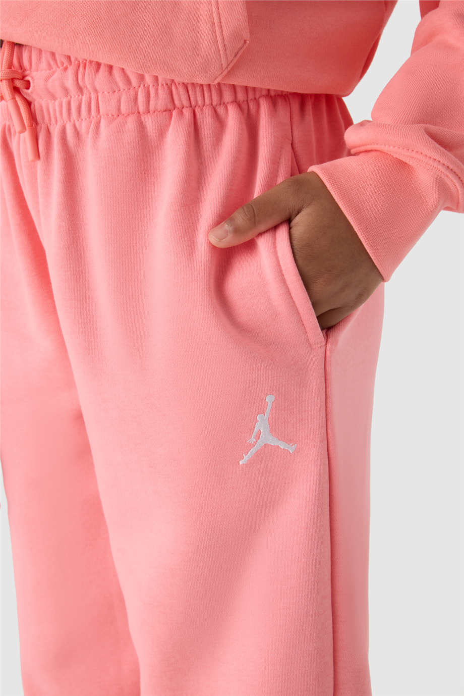 Air Jordan Kız Çocuk Pembe Eşofman AltıAir Jordan Kız Çocuk Pembe Eşofman Altı