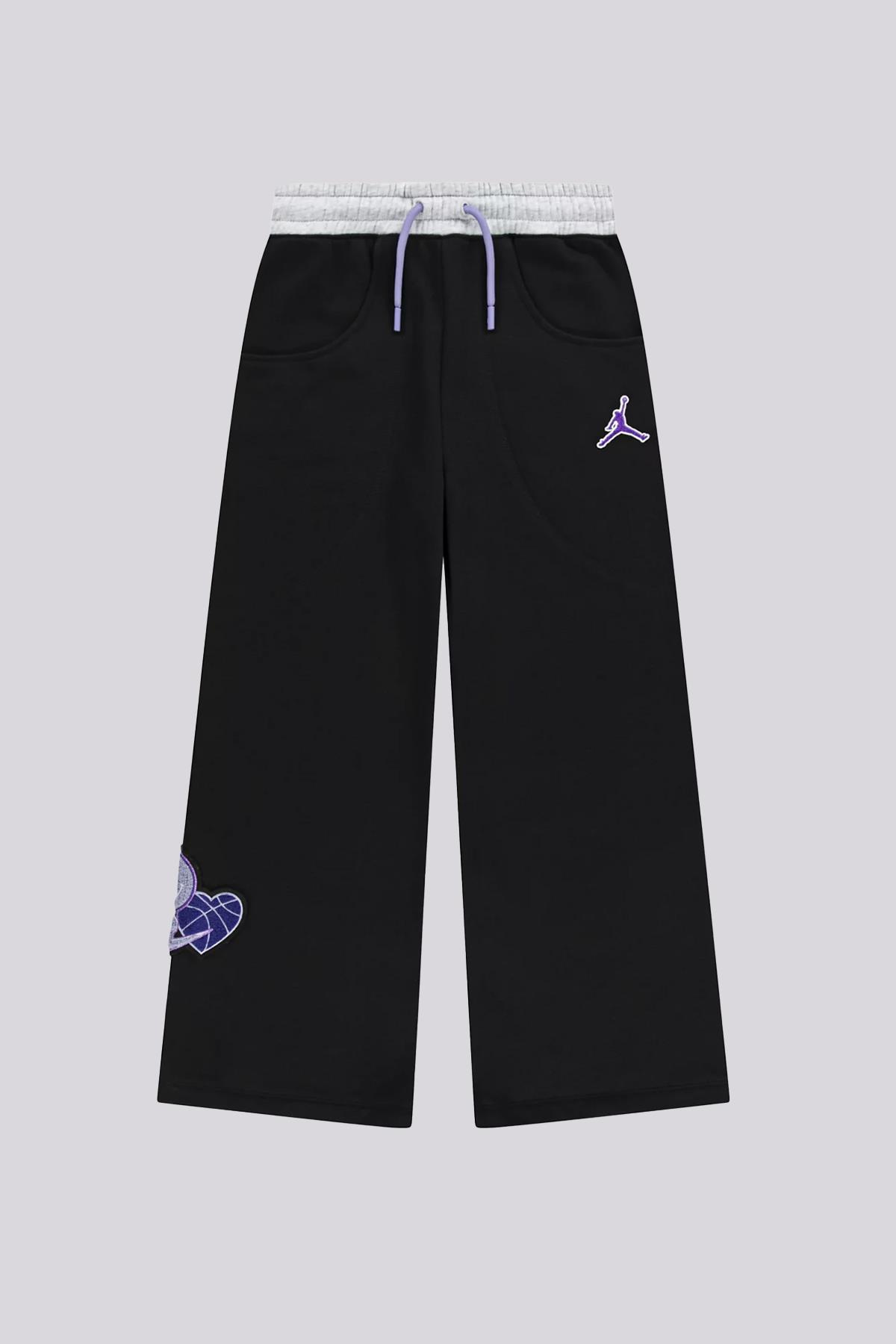 Air Jordan Kız Çocuk Siyah Eşofman AltıAir Jordan Kız Çocuk Siyah Eşofman Altı