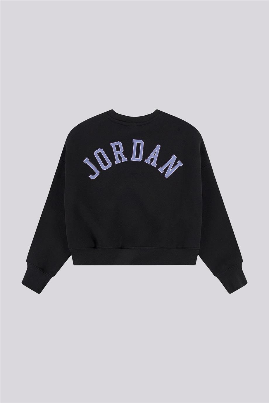 Air Jordan Kız Çocuk Siyah SweatshirtAir Jordan Kız Çocuk Siyah Sweatshirt