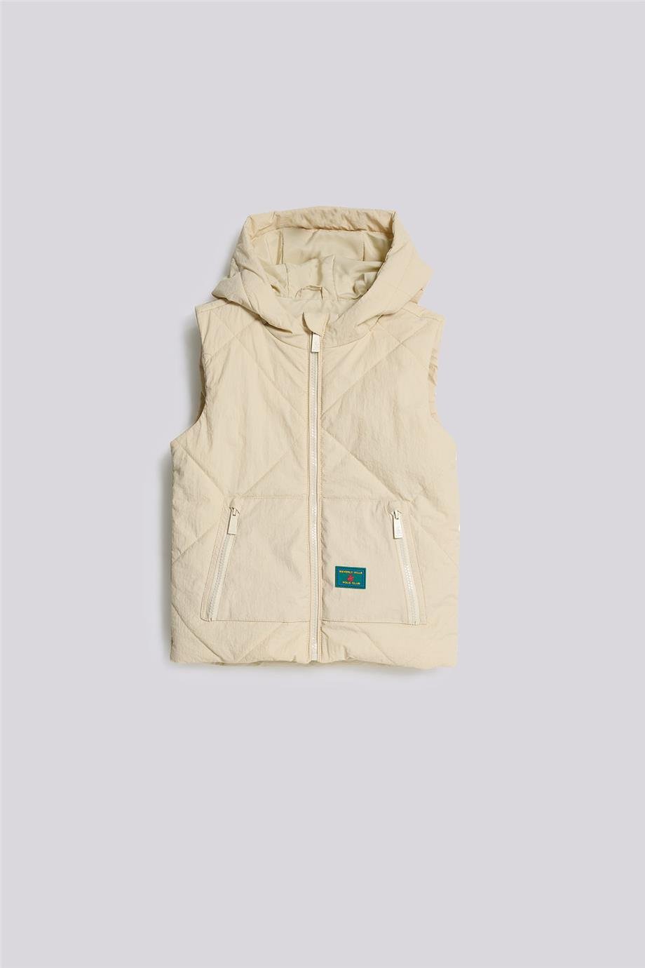 Beverly Hills Polo Club Erkek Çocuk Bej YelekBeverly Hills Polo Club Erkek Çocuk Bej Yelek