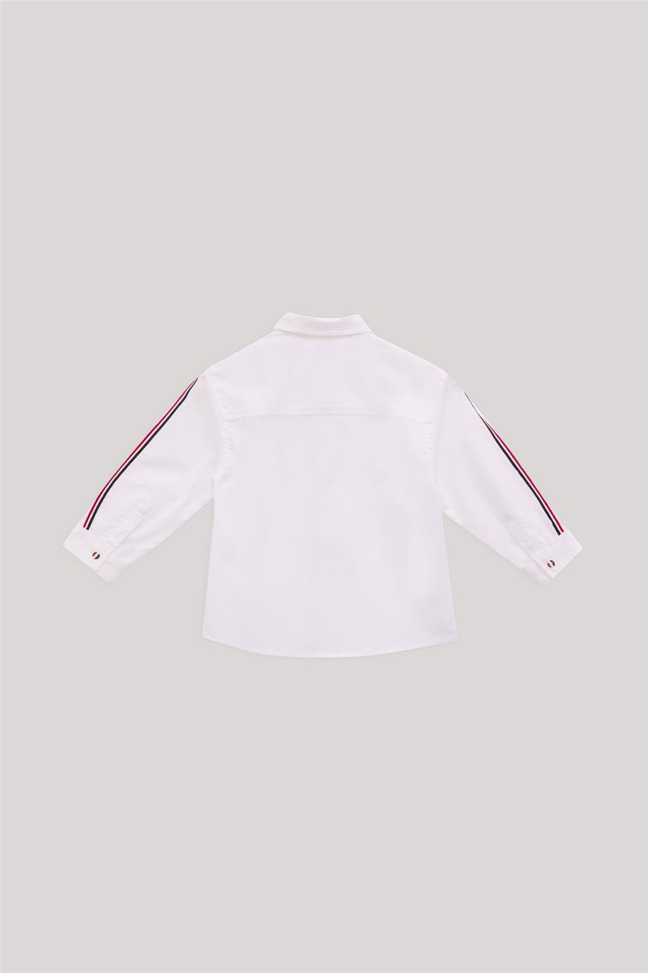 Beverly Hills Polo Club Erkek Çocuk Beyaz Gömlek