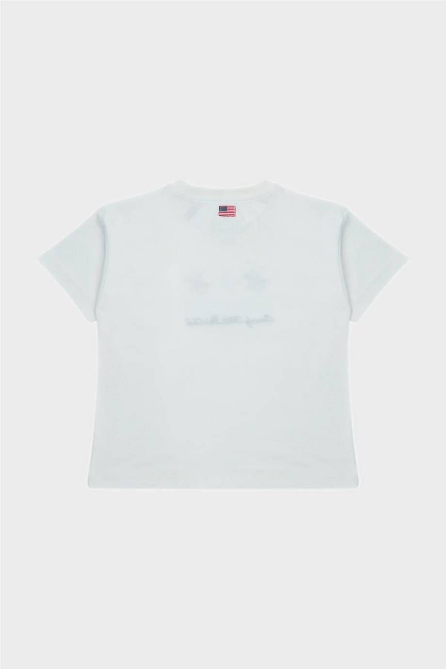 Beverly Hills Polo Club Erkek Çocuk Beyaz T-Shirt