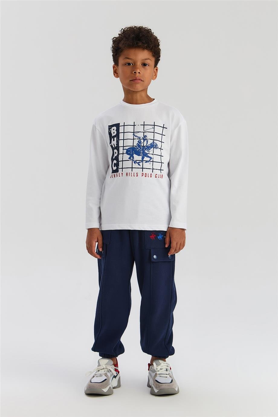Beverly Hills Polo Club Erkek Çocuk Beyaz TshirtBeverly Hills Polo Club Erkek Çocuk Beyaz Tshirt