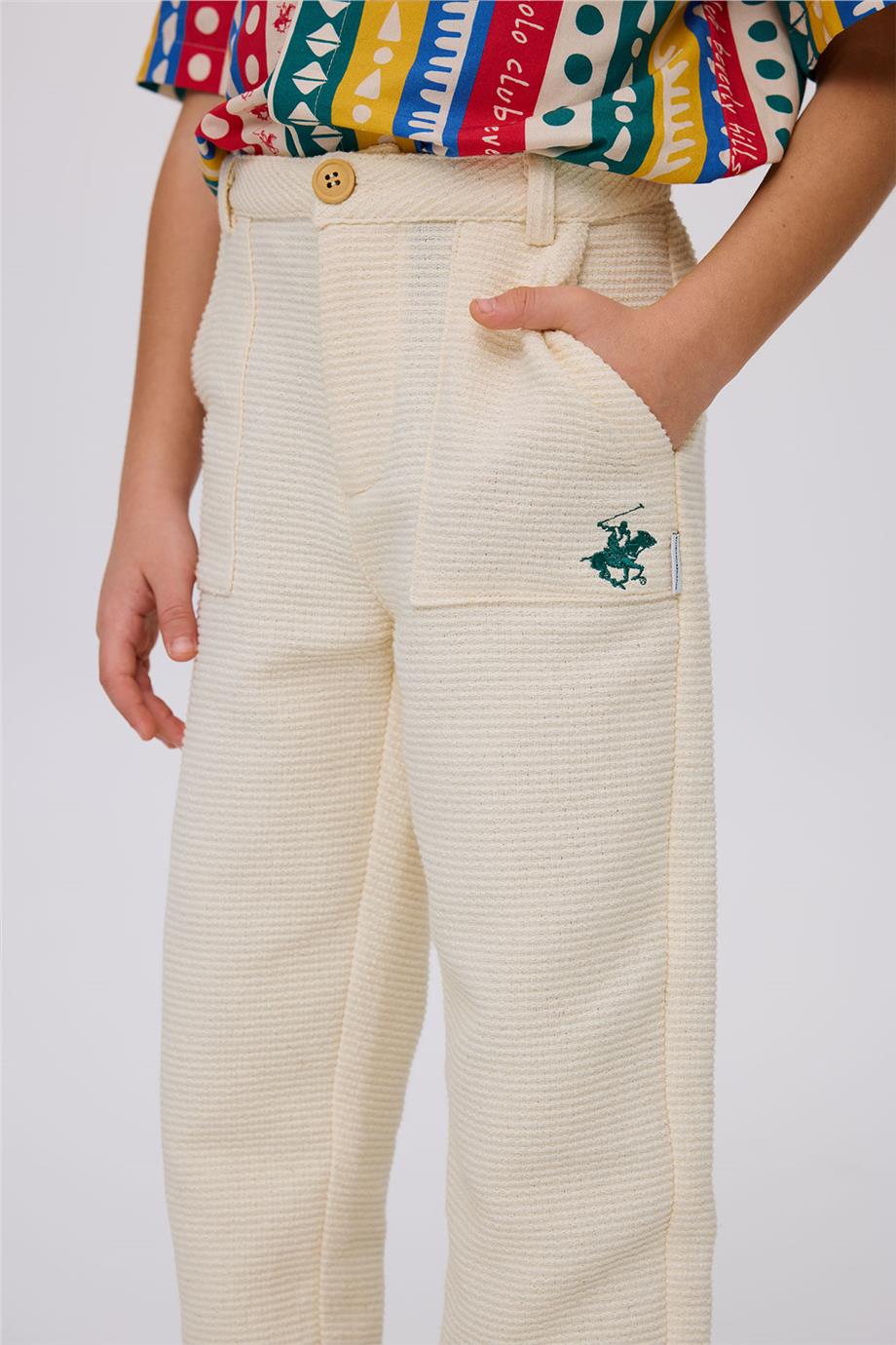 Beverly Hills Polo Club Erkek Çocuk Bej PantolonBeverly Hills Polo Club Erkek Çocuk Bej Pantolon