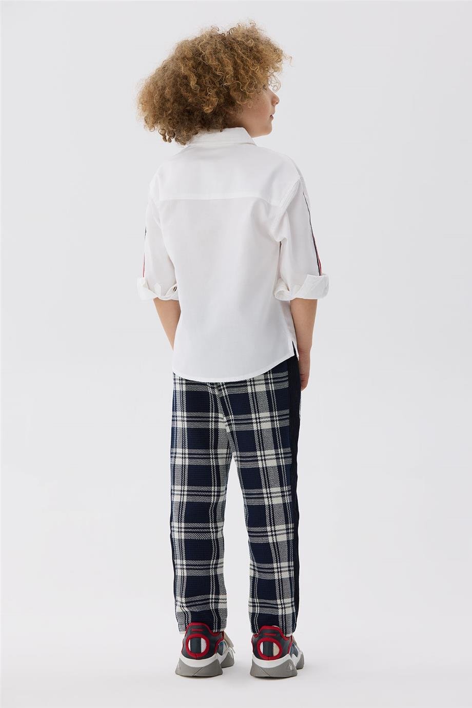 Beverly Hills Polo Club Erkek Çocuk Beyaz Gömlek