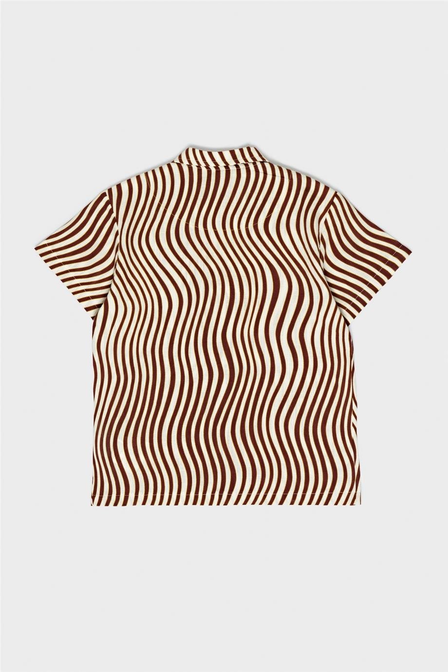 Beverly Hills Polo Club Erkek Çocuk Desenli Gömlek