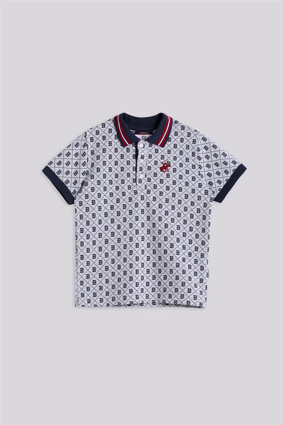 Beverly Hills Polo Club Erkek Çocuk Desenli TshirtBeverly Hills Polo Club Erkek Çocuk Desenli Tshirt