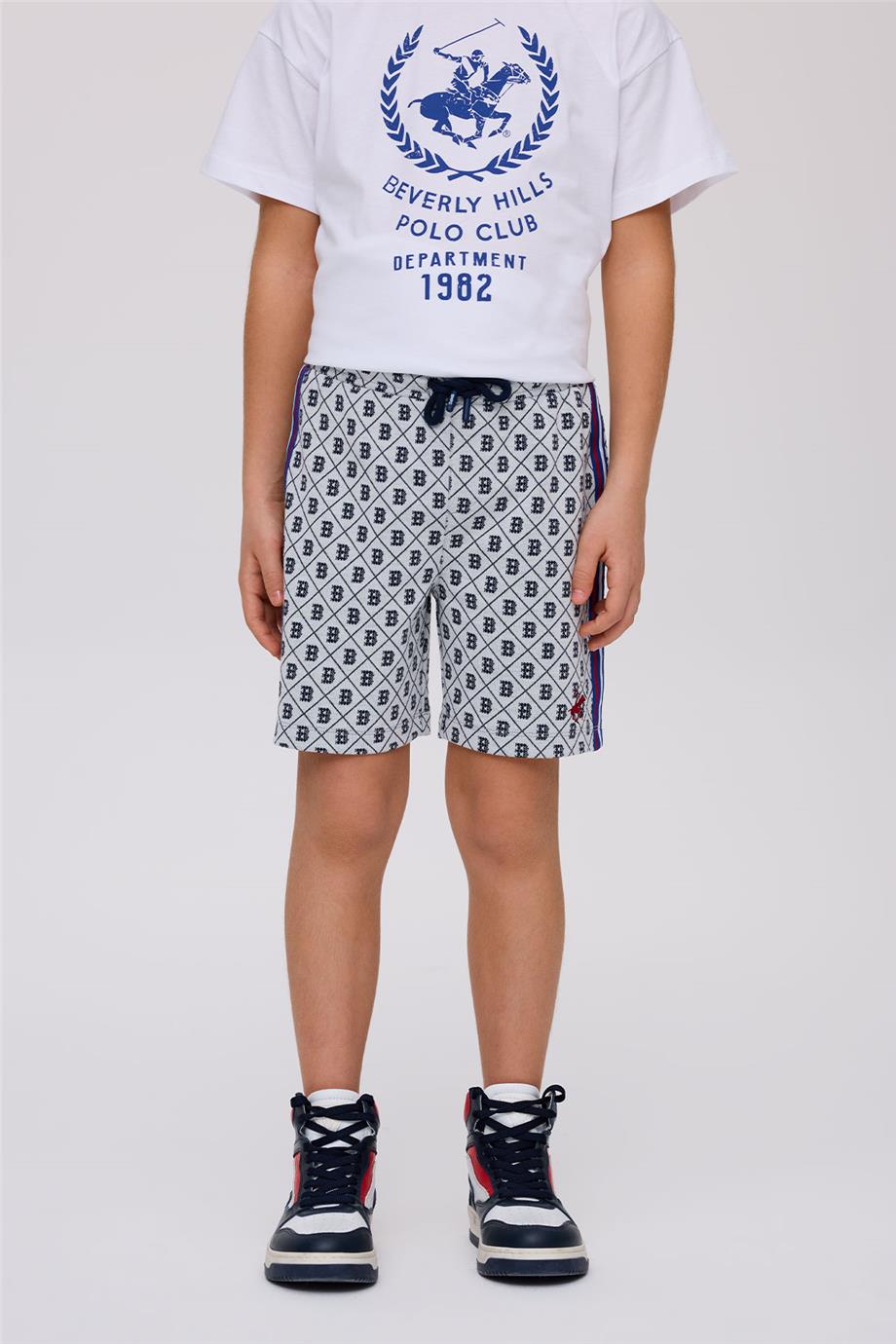 Beverly Hills Polo Club Erkek Çocuk Desenli ŞortBeverly Hills Polo Club Erkek Çocuk Desenli Şort