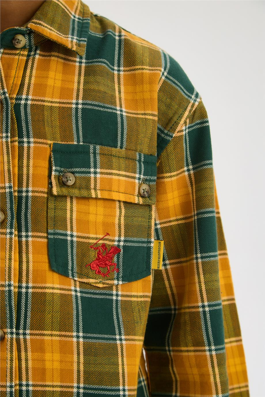 Beverly Hills Polo Club Erkek Çocuk Desenli GömlekBeverly Hills Polo Club Erkek Çocuk Desenli Gömlek