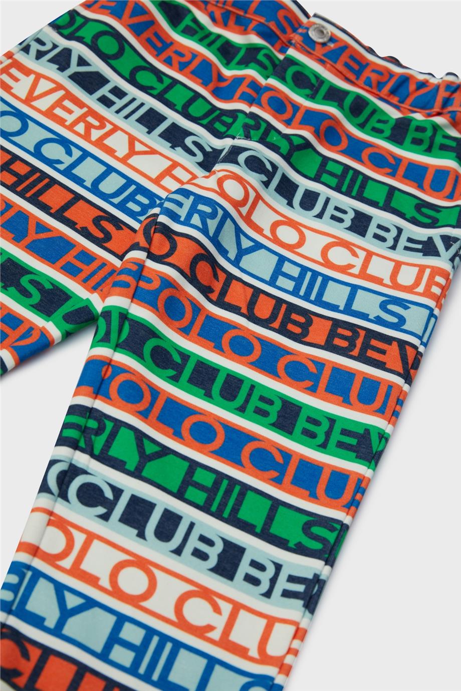 Beverly Hills Polo Club Erkek Çocuk Desenli Eşofman Altı