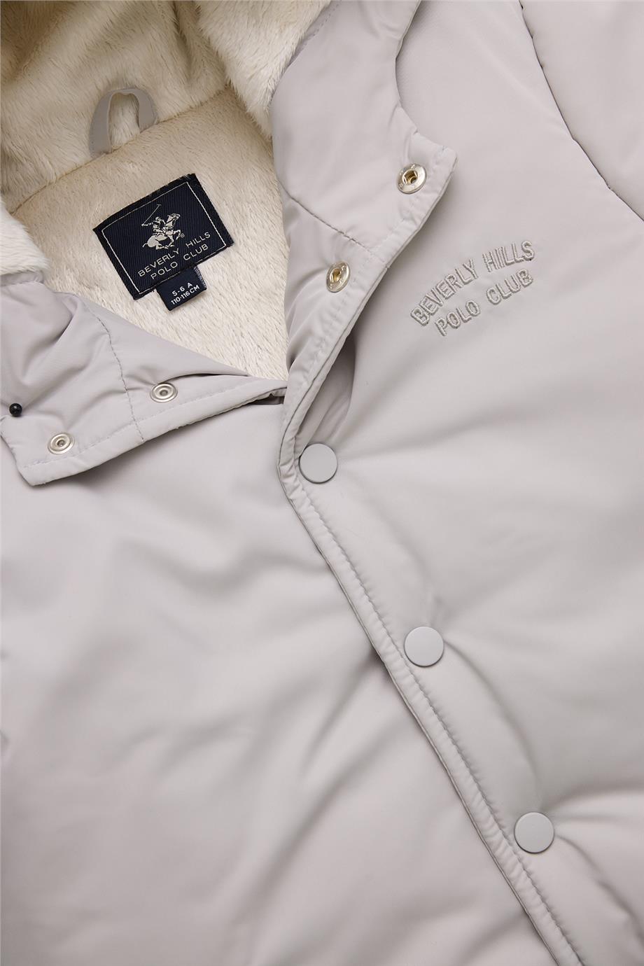 Beverly Hills Polo Club Erkek Çocuk Gri Mont