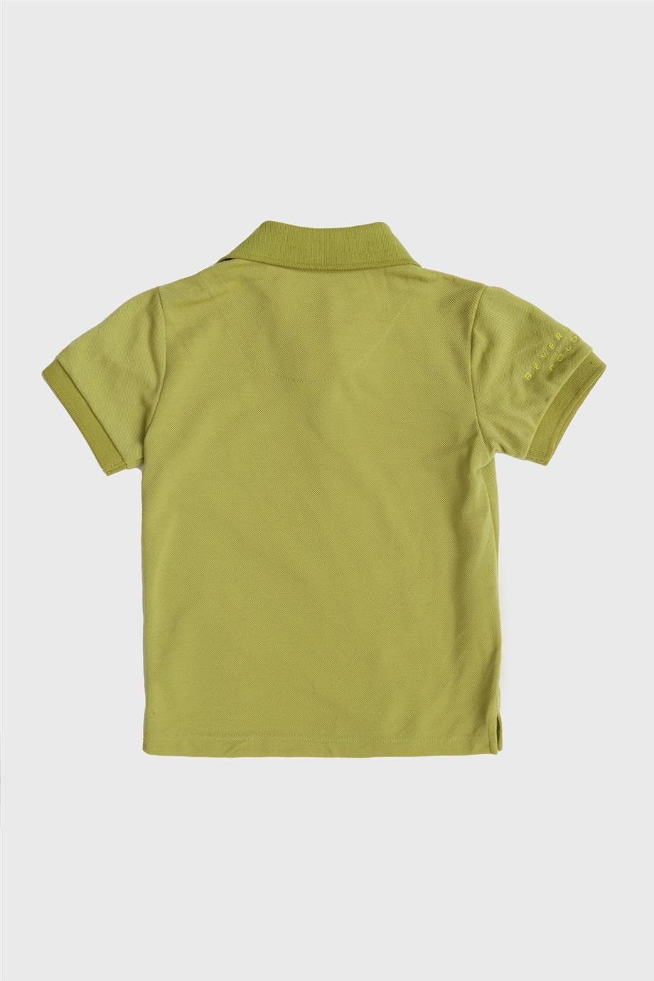 Beverly Hills Polo Club Erkek Çocuk Haki T-Shirt