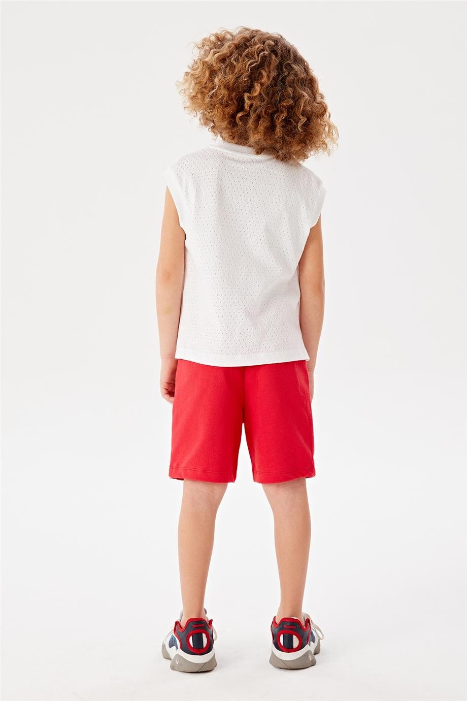 Beverly Hills Polo Club Erkek Çocuk Kırmızı Şort