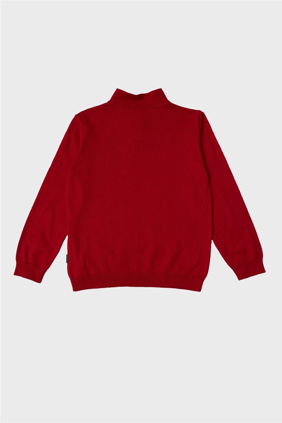 Beverly Hills Polo Club Erkek Çocuk Kırmızı Kazak