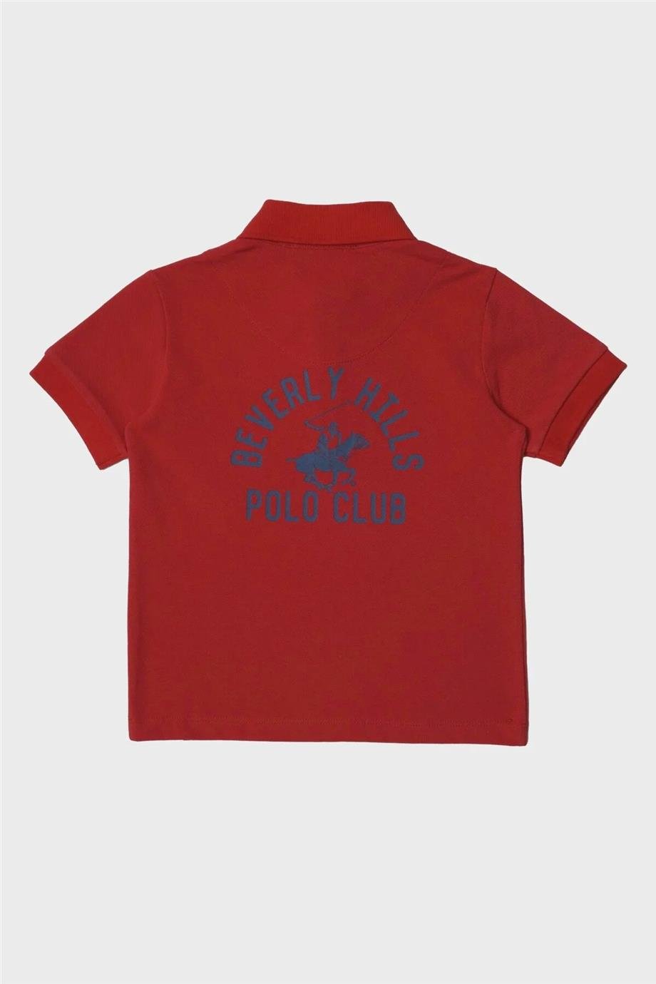 Beverly Hills Polo Club Erkek Çocuk Kırmızı T-Shirt