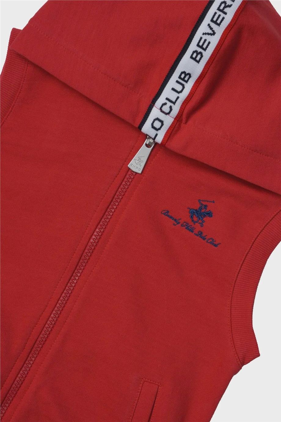 Beverly Hills Polo Club Erkek Çocuk Kırmızı Yelek