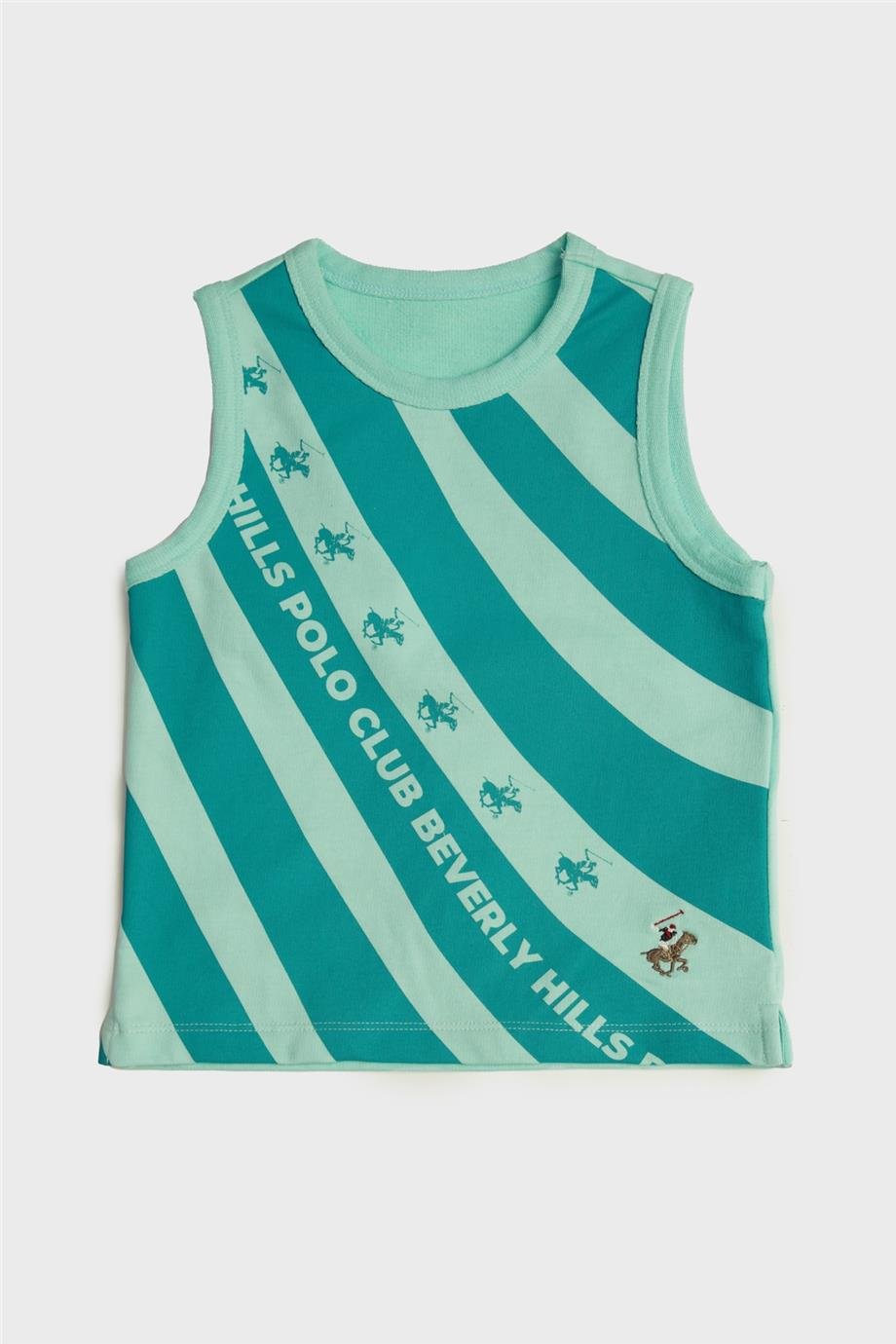 Beverly Hills Polo Club Erkek Çocuk Mavi Atlet