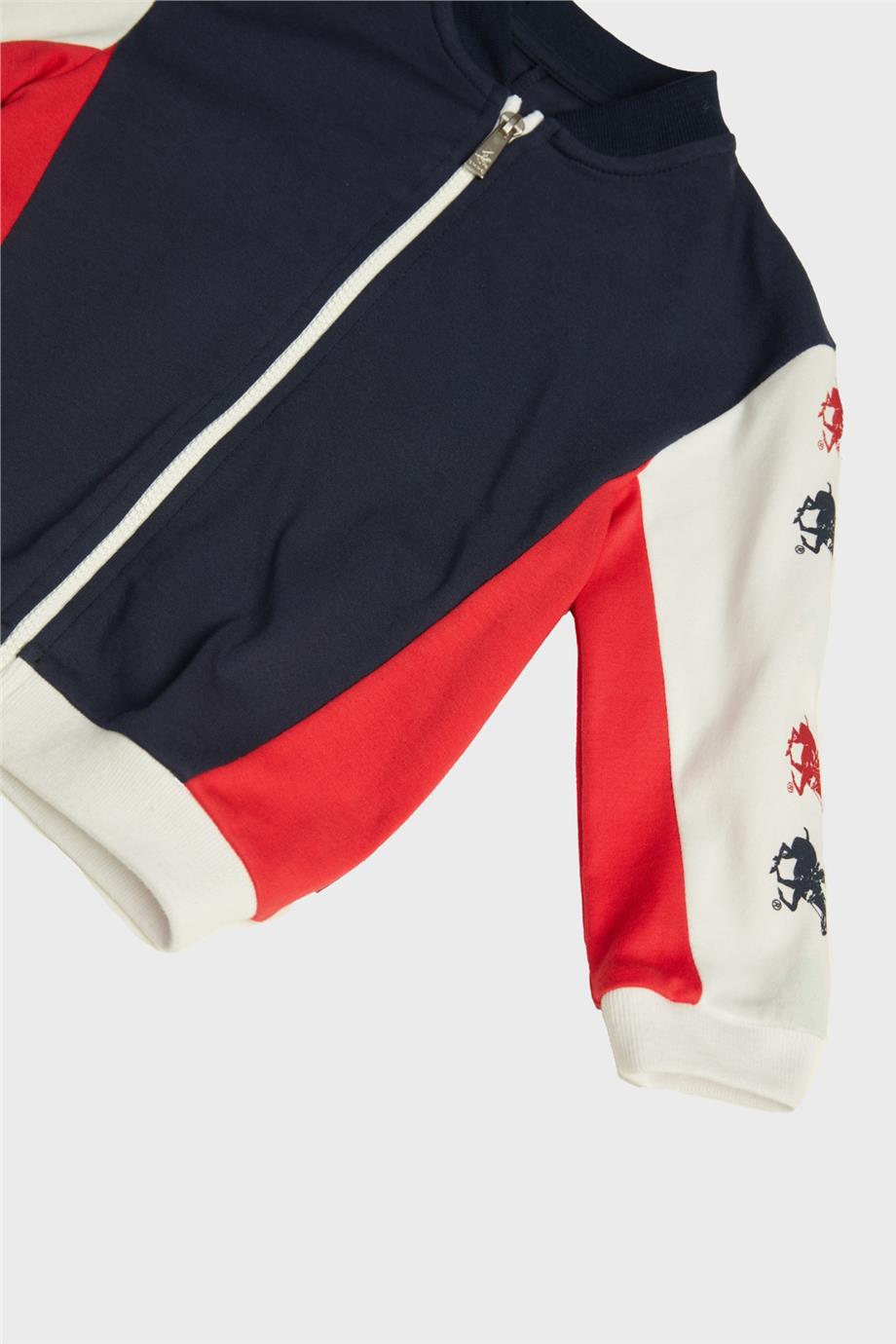 Beverly Hills Polo Club Erkek Çocuk Renkli Eşofman Üstü