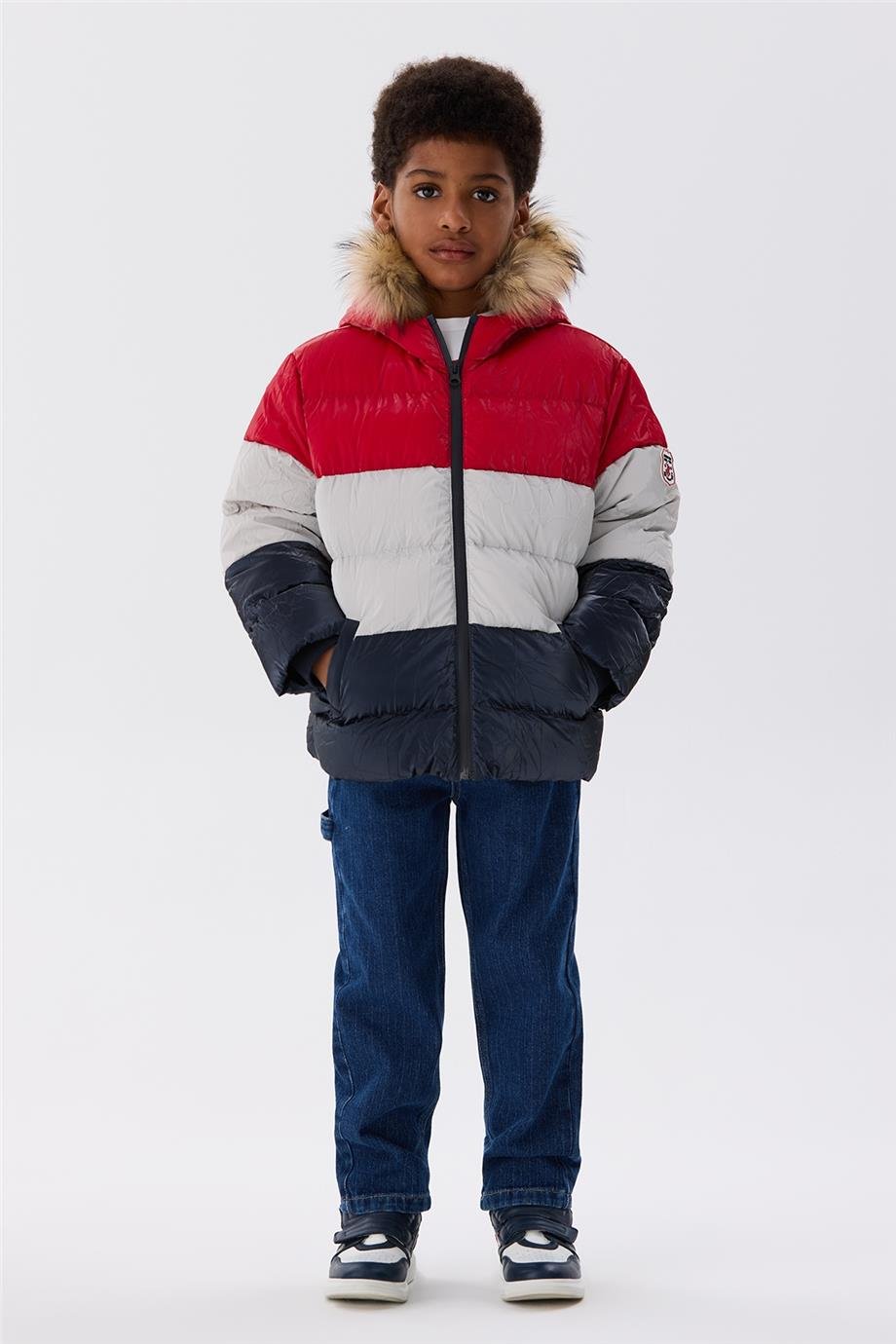 Beverly Hills Polo Club Erkek Çocuk Renkli Mont