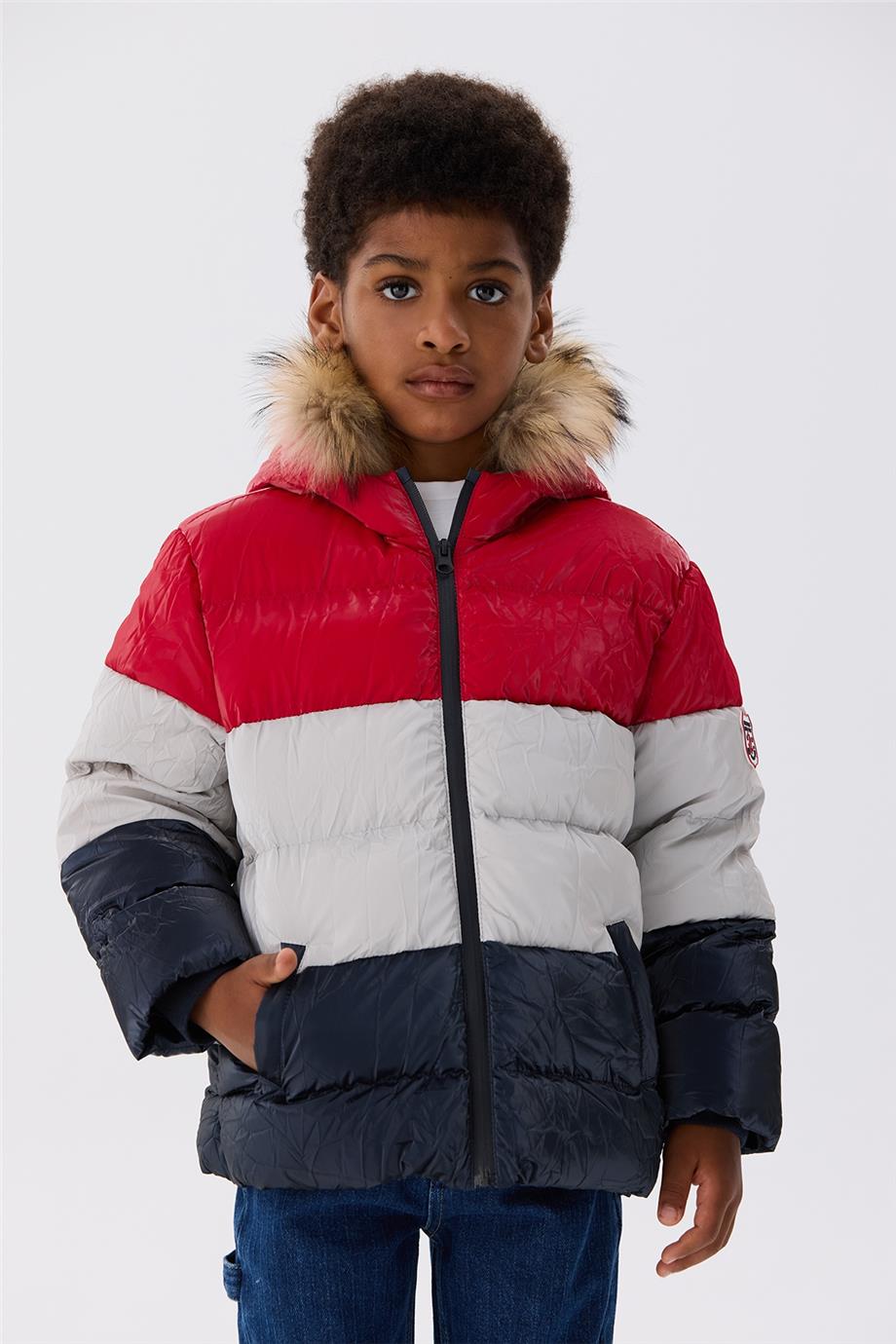 Beverly Hills Polo Club Erkek Çocuk Renkli Mont