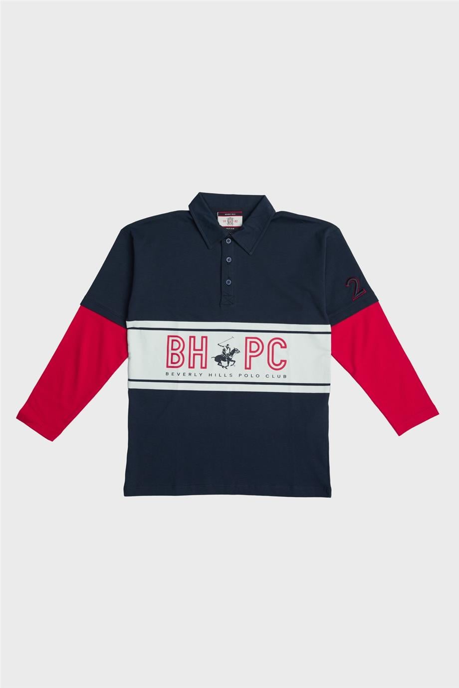 Beverly Hills Polo Club Erkek Çocuk Renkli T-Shirt
