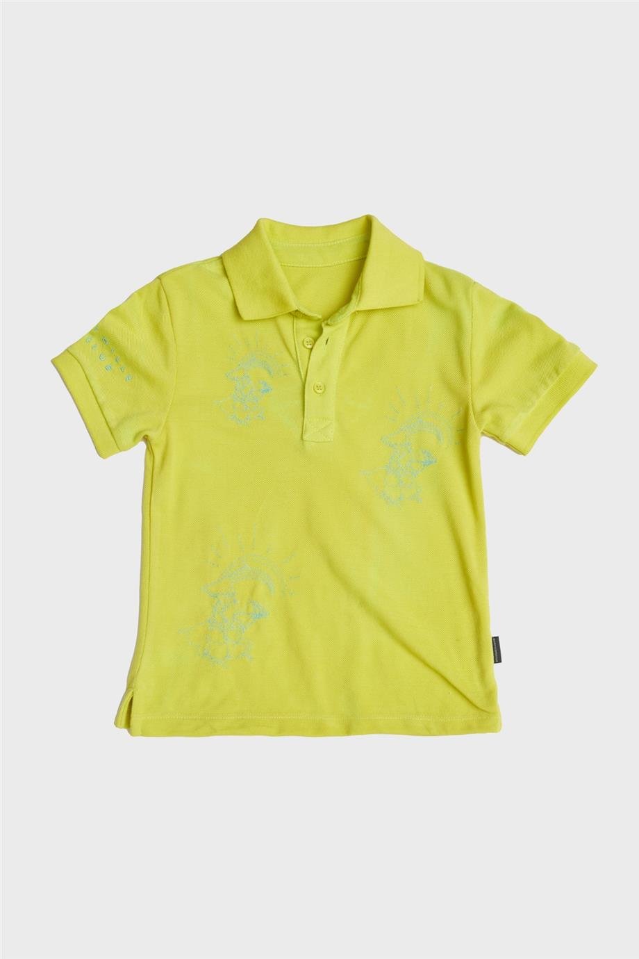 Beverly Hills Polo Club Erkek Çocuk Yeşil T-Shirt