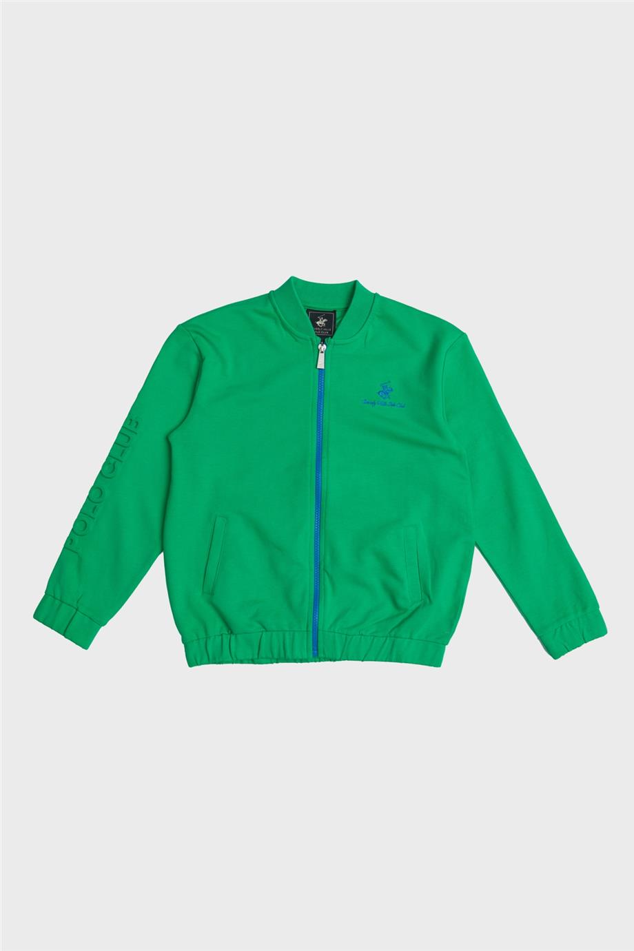 Beverly Hills Polo Club Erkek Çocuk Yeşil Eşofman Üstü