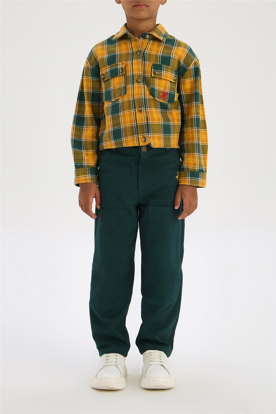 Beverly Hills Polo Club Erkek Çocuk Yeşil PantolonBeverly Hills Polo Club Erkek Çocuk Yeşil Pantolon